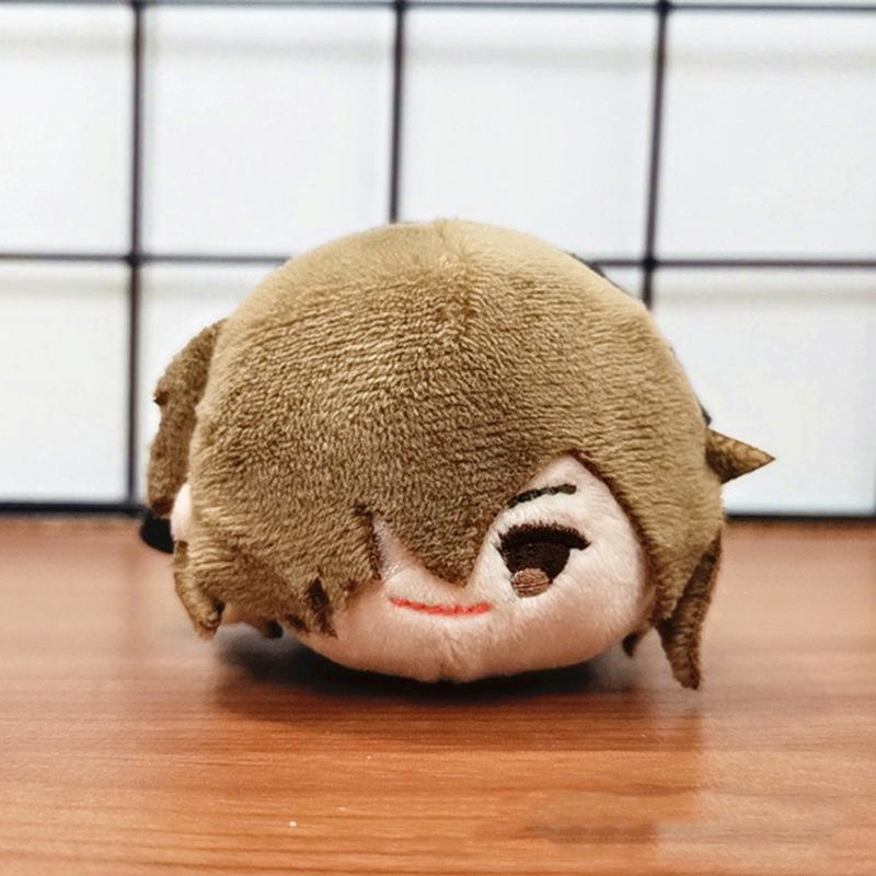 9Cm Anime Hanger Pluche Pop Zacht Speelgoed Nakahara Chuuya Dazai Osamu Ryunosuke Tas Sleutelhanger Cosplay Rekwisieten Fan Cadeaus