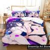 3D Print Fashion Anime Mary Skelter Finale Bedding Set Boys Girls Twin Queen Full Size Duvet Cover Pillowcase Bed Adult Bedroom