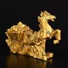 Pure Copper Mala Gold Box Mala Ingot Immediately Rich Horse Car Decoration Office Office