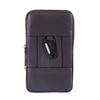Genuine Leather Crossbody Phone Bag, Belt Pouch Phone Holster for Men, Multi-Pocket Waist Bag with Zipper , Card Holder, Hands-Free EDC Travel Wallet