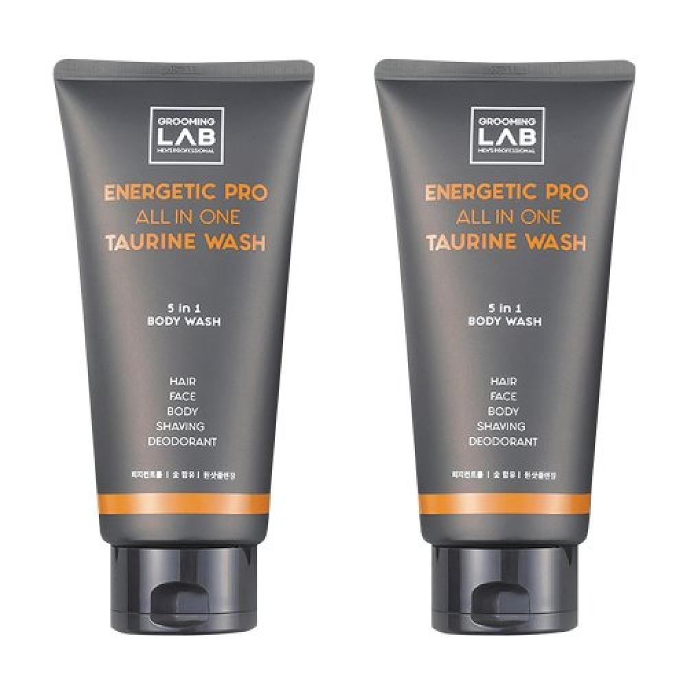 GroomIng Lab Energetic Pro All In One taurIne Body Wash 300ml X 2ea none