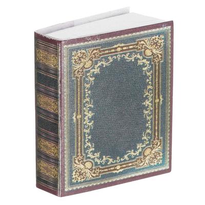 CoCud 1:12er Maßstab Miniatur Puppenhaus Buch, Mini Buch, Dekoration, Puppenhaus Zubehör, Rollenspiel Spielzeug für Kinder, Lila Klassische Serie