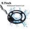 Metal Detector Professional High Sensitivity Adjustable Waterproof Underground Coil Gold Finder for Beach Outdoor