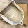 Student School Bag Women's Large Capacity Backpack Solid Color Backpack