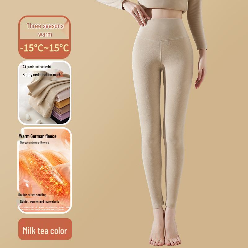 Seamless Thermal Fleece One-Piece Suit for Women: Self-Heating, Thickened Winter Innerwear