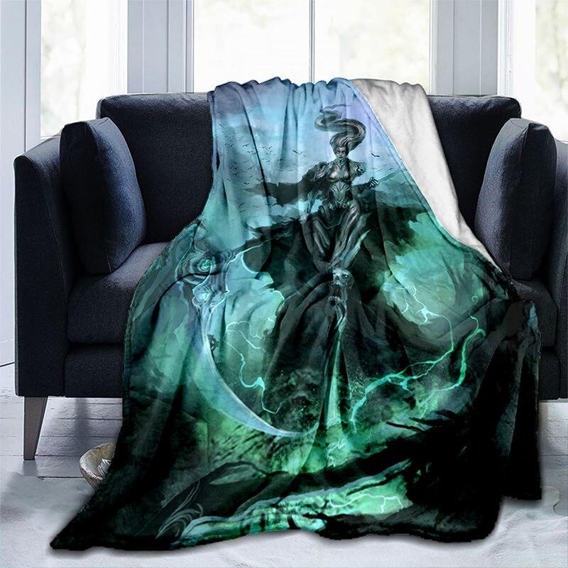 Umelecky potlačená deka na zbrane flanel Mäkká plyšová rozkladacia pohovka vrhacie deky Gedruckt Bettdecke pohovka Geschenk Dropshopping