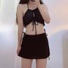 Swimsuit Women's Split Three-piece Conservative Sports Blouse Sexy Slimming Hot Boxer