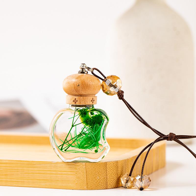 Immortal flower Car Air Freshener Hanging Perfume Pendant Bottle Auto Essential Oils Perfume Bottle Diffuser Auto Ornaments