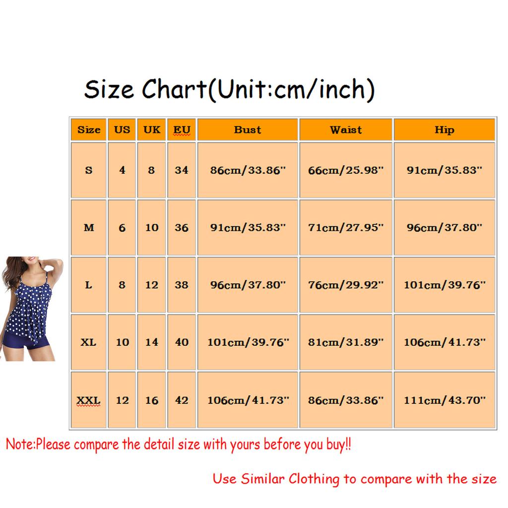 Women's Two Piece Swimsuit Set with Printed Tankini Top and Boyshort Bottoms Summer Beachwear Swimwear for Pool and Vacation