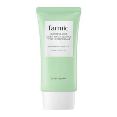 Maculata Leaf Water 50,000ppm Super Full Veggie Green Water Essence Tone-Up Sunscreen SPF50+ PA++++ 50ml