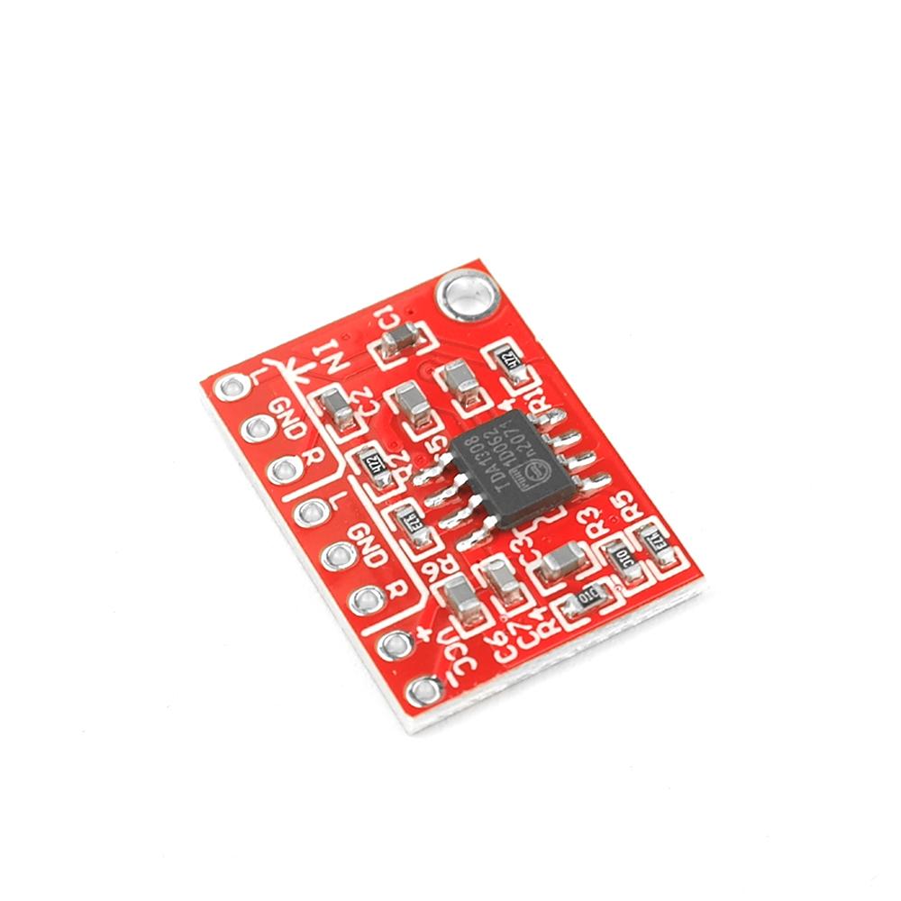 Mini TDA1308 Kopfhörer-Leistungsverstärkerplatine Modul Audio-Vorverstärker 3V-6V Klasse A Klasse B Stereoklangplatine Niedrigleistungs-Verstärker