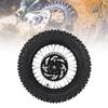 Cerchio Ruota Posteriore Pit Bike 12 Pollici 80/100-12 3.00-12 Camera d'Aria Pneumatico e Cerchio Ruota Posteriore Asse 15mm con Disco Freno Pignone