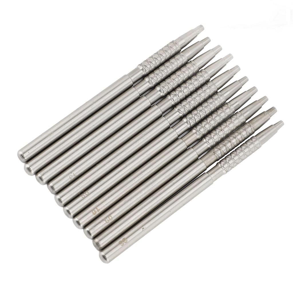 10pcs Watch Hands Presser Fitting Pusher Installer Watch Repair Tool for Watch Repairmen