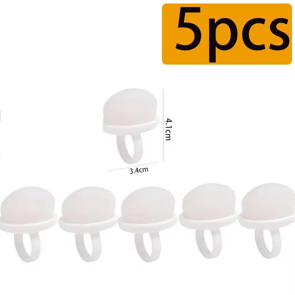 5pcs Professional Nail Dust Brush Nails Art Brush Ring-Shaped Remove Gel Polish Dust Cleaner Tool Women Manicure Accessories