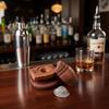 Aparat de afumat cu alcool butoi de whiskey cocktail fum butoi de fumigare din lemn premium unealtă infuzor pentru bar de casă accesoriu pentru preparare cocktailuri