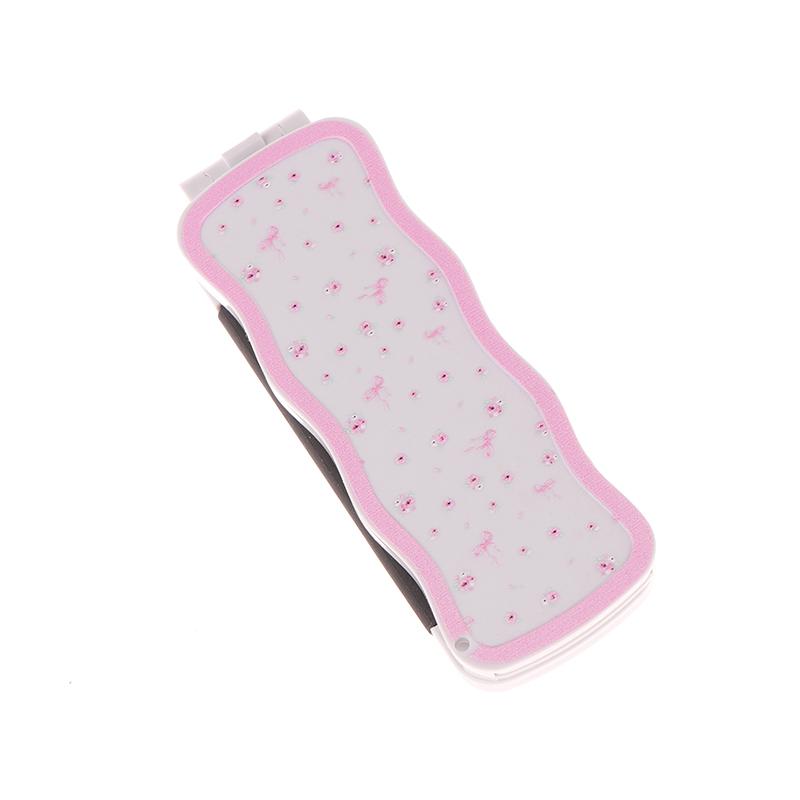 Mini Hair Brush Folding Massage Comb Head Massage Anti-Static Portable Travel Hair Brush Girl Hair Combs With Mirror