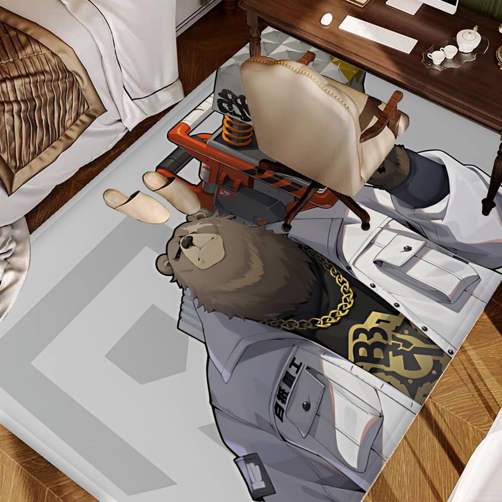 Zenless Zone Zero ZZZ Ben Bigger Hallway Carpet Non-Slip Laundry Room Mat Laundry Decor Balcony Child Living Room Bedside
