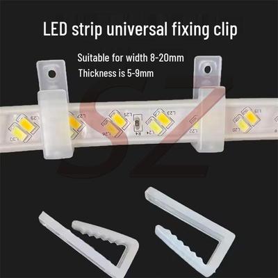 Plastikowy Klips i Zacisk Mocujący do Taśmy LED 3014/3528/5050