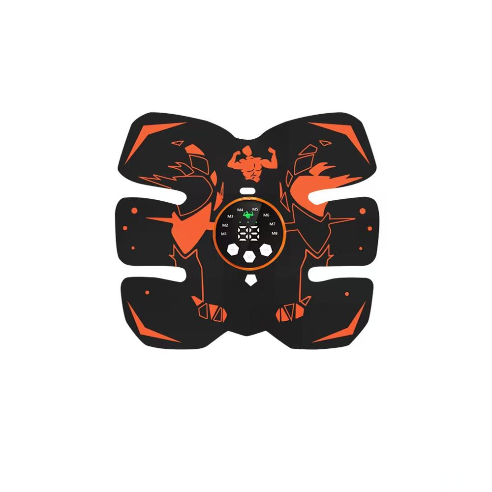 EMS abdominal fitness equipment set with 8 abdominal training modes and 29 intensity home exercise lazy fitness equipment