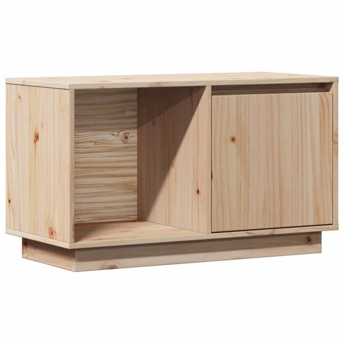 VidaXL TV Cabinet 74x35x44 Cm Solid Pine Wood814334