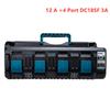 Portable Four-Port Fast Charger For Makita 18V BL1415 BL1815 BH1220 Li-ion Battery Power Tool Battery Chargers