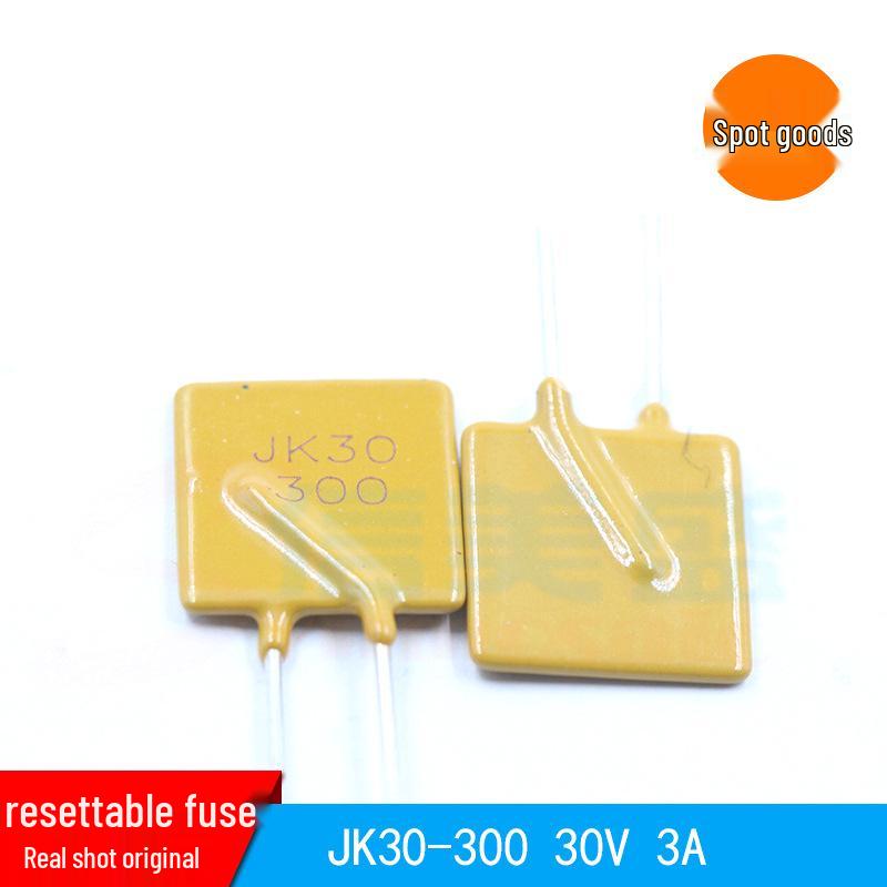 JK30-300 30V 3A Plug-in Resettable Fuse - In Stock