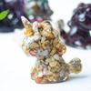 Unicorn Resin Figurine With Handcrafted Crystal Texture For Home Decor And Giftgiving