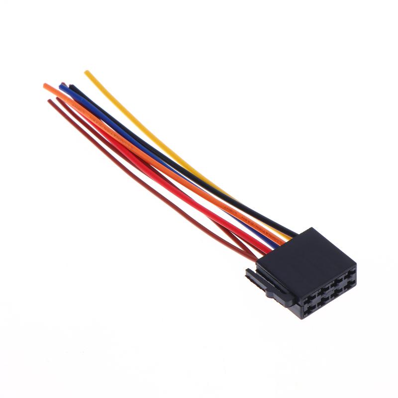 

1/5 Sets Female Iso Wiring Harness Car Radio Adaptor Connector Wire Plug Kit Universal Adapters Wire Harness Adapter 1 sets