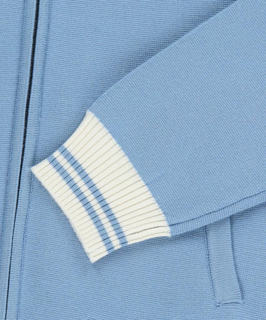 SPERRY Heritage Knit Zip-Up Jacket_Sky Blue [Sprn_0001]