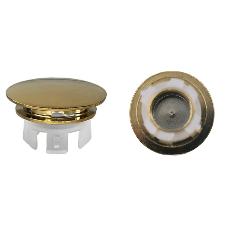 2Pcs Wash Basin Double Layer Round Overflow Plug Bath Sink Anti Overflow Rings Drain Hole Cover Easy To Install