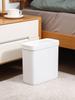 Press Trash Can Living Room Seam With Lid Toilet Toilet Kitchen Bedroom Paper Basket Bathroom Household Cleaning Tools Home