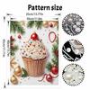 Christmas Cupcake Pearl Painting Kit Handmade DIY Home Decoration Painting