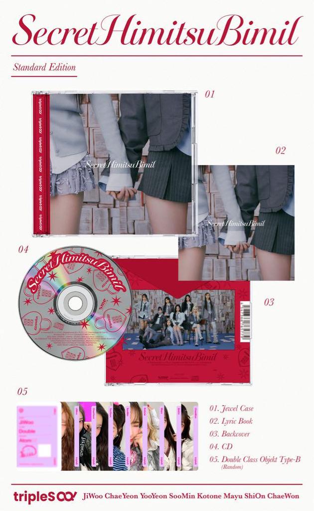 [USED] tripleS SecretHimitsuBimil Regular Edition