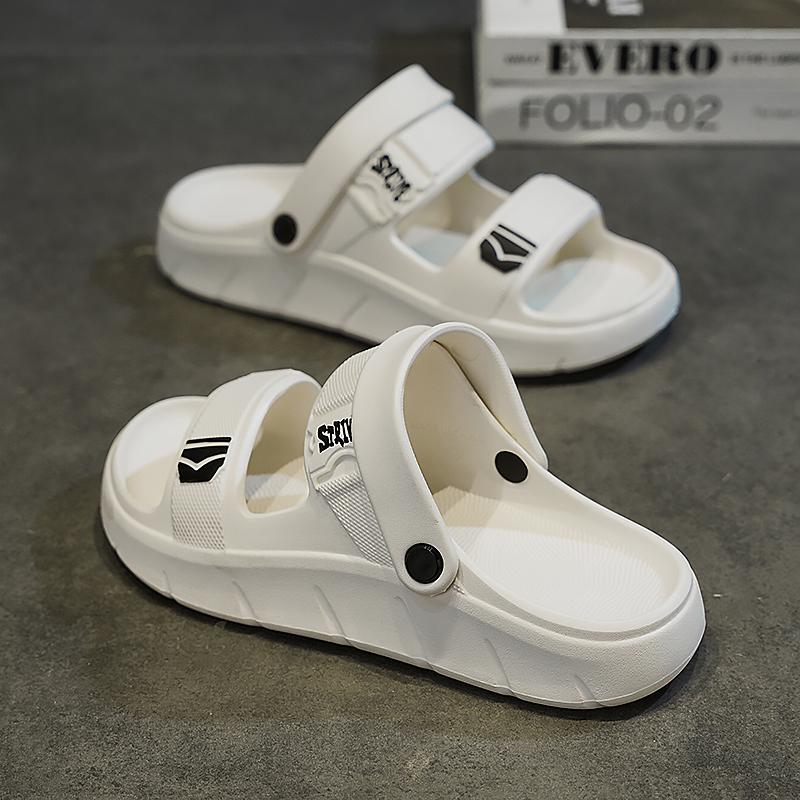 Módní pánské pantofle Letní sportovní a volnočasové nošení Brodění u moře Lehké Volnočasový trend Plážové Víceúčelové Jednoslovné Pánské sandály