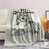 1PC Adele Cosmic Harmony Custom Name Patterned Flannel Blanket Suitable For All Seasons For Home Decor Warmth And Comfort Gifts Holiday Present