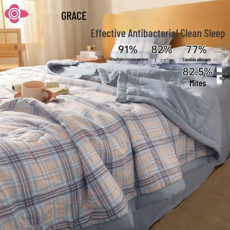 Grace 7A Antibacterial 100% Cotton Summer Quilt