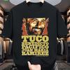 Unisex Das Good The Bad and The Ugly Tuco Ikonisches Gesicht T-Shirt Klassisches Westernfilm-T-Shirt für Freizeitkleidung