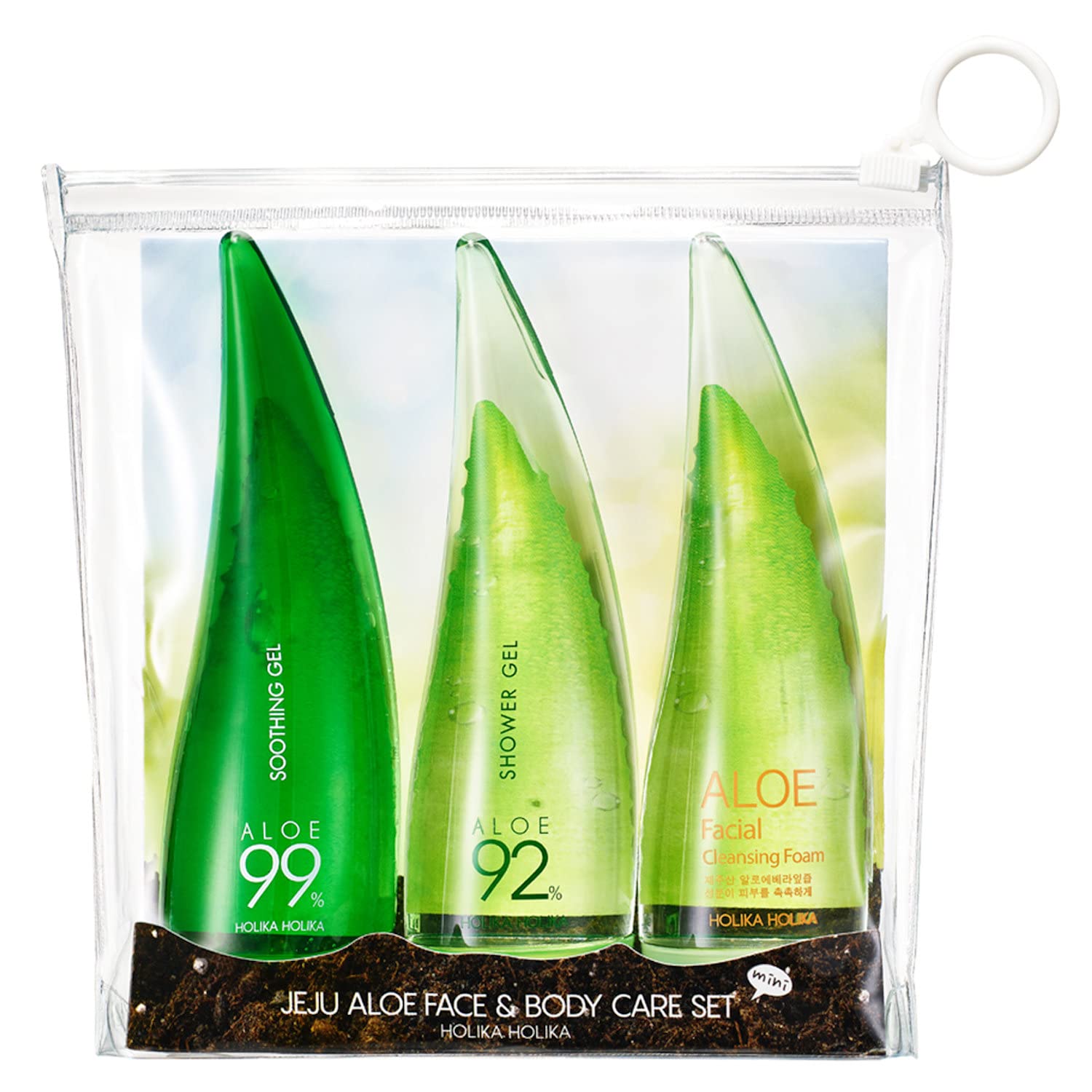 

Holika Holika Aloe Travel Set Body 55ml each (Face & Care)