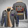 American football team football jersey Philadelphia Eagles jersey autumn and winter velvet cotton jersey sports jacket men's jacket