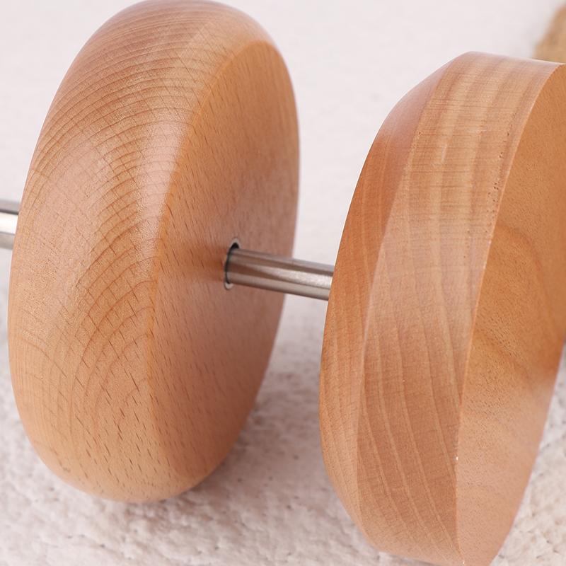 Bead Spinner 2 Curved Spinning Beading Bowl Stringing Bead Loader Manual Wood String Seed Bead Spinner Quickly Jewelry Making