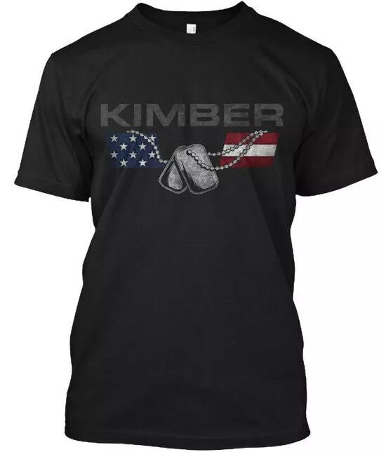 

Футболка с надписью «Kimber Family Honors Veterans» S