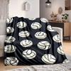 1Pc Volleyball Blanket Soft And Comfortable Casual Warm Camping Travel Christmas Halloween Xmas Gift M924218