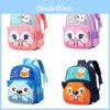 Cute Cartoon Children's Backpack Lightweight Gender Neutral Durable Nylon Bag For Ages 2 To 5