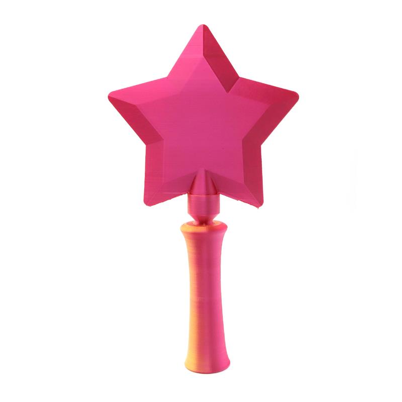 Shaped Star Card Clip Magic Wand Style Non-Contact Payment Tool Durable Scratch Resistant Plastic Card For Quick Payments