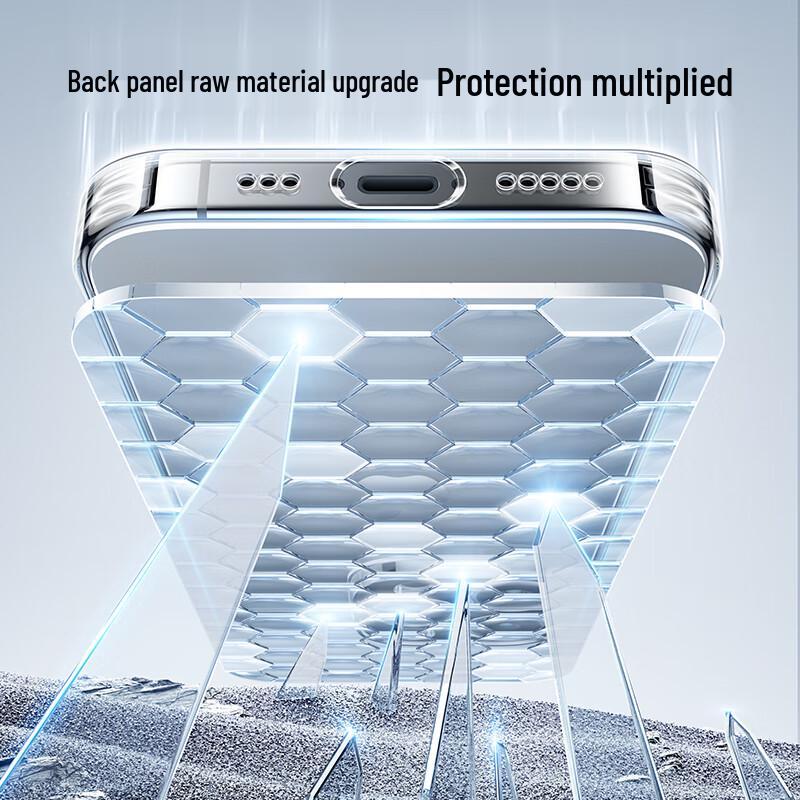 Ugreen iPhone 15 Pro Max Airbag Anti-Fall Clear Case