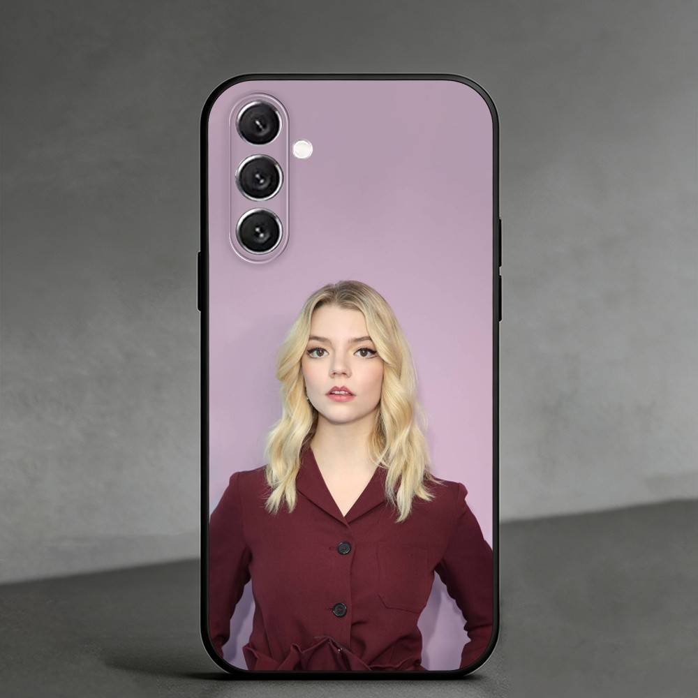 A-Anya Taylor-Joy Handyhülle Für Samsung Galaxy A91,80,73,72 ,71,53,52,32 ,31,22,21s,20,Weiche Schwarze Hülle