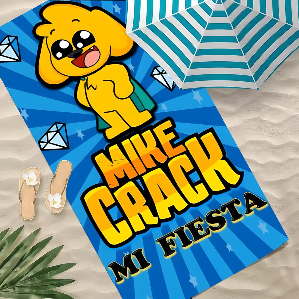 M-Mikecrack Towel Towel Beach Towel Oversized Quick Dry Towel Absorbent Soft Swim BeachTowels for Men Women
