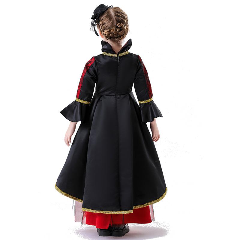 Cosplay Halloween Kids Costume Girls Cosplay Princess Dress Witch Dress Sub Show Costume Vampire Costume