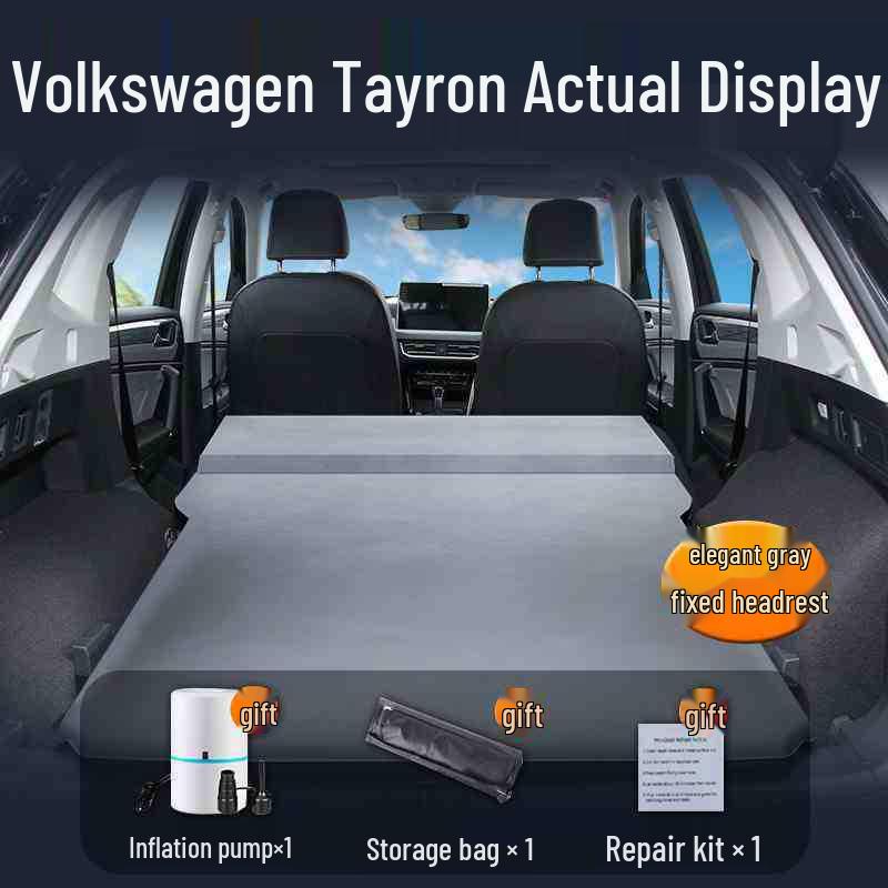 Volkswagen Tayron Car Bed Mattress: Rear Seat Sleep Pad for SUV, Inflatable Trunk Bed for Outdoor Use
