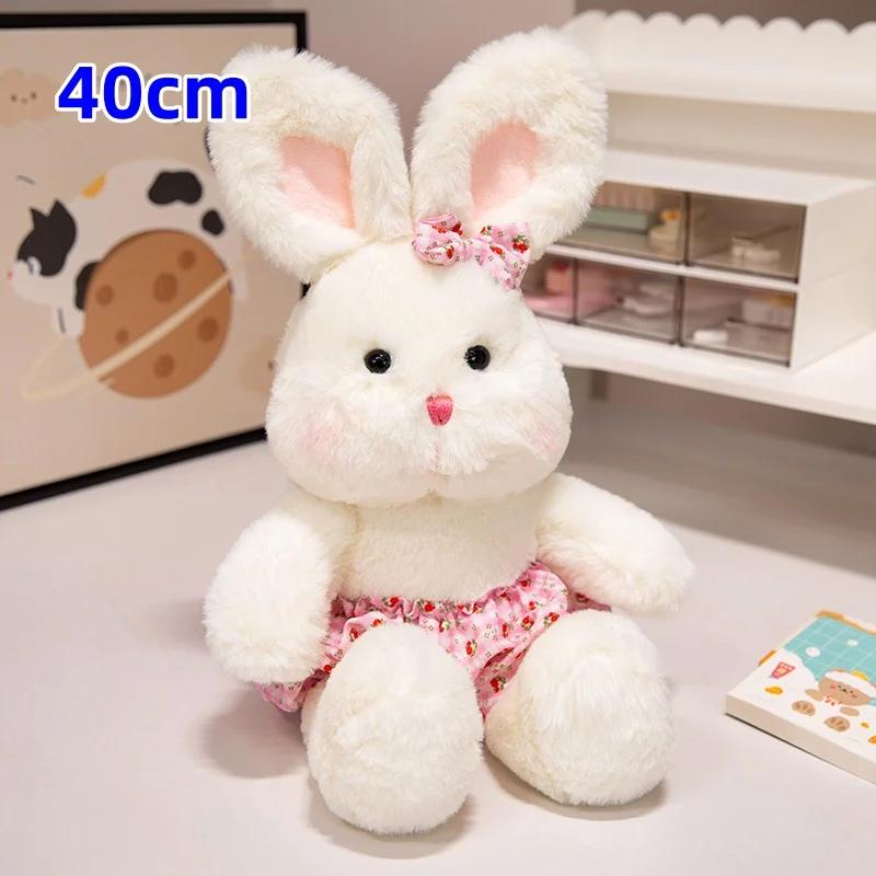 

Милый мягкий кролик, милая панда, плюшевые игрушки, детские мягкие игрушки, кролик с цветочной юбкой, спящая игрушка, подарок на день рождения